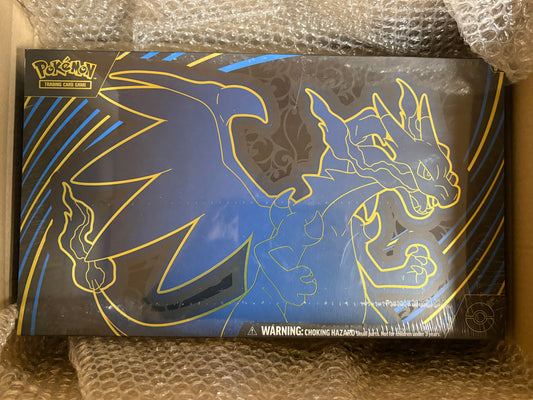 Mega Glurak X ex Ultra-Premium-Kollektion English mit Folienschaden