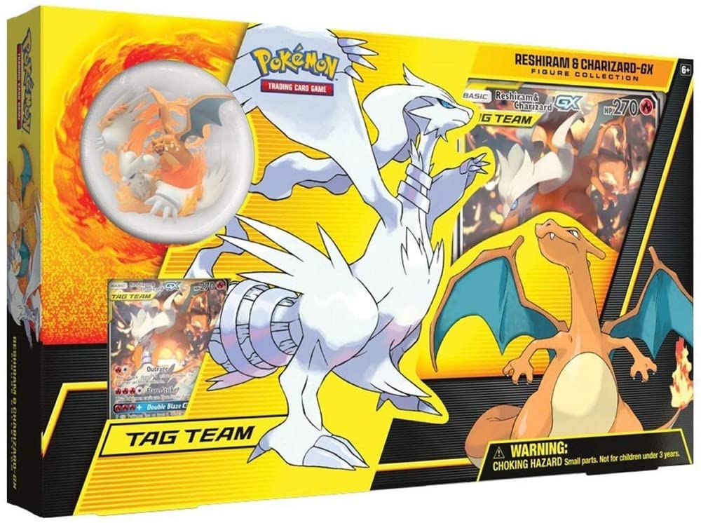 Pokemon Reshiram und Glurak-GX Figuren Kollektion