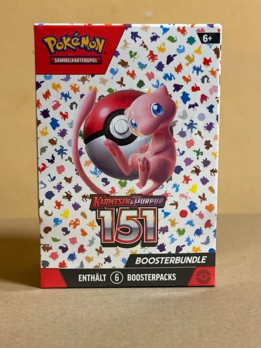 Pokemon 151 Booster Bundle Deutsch