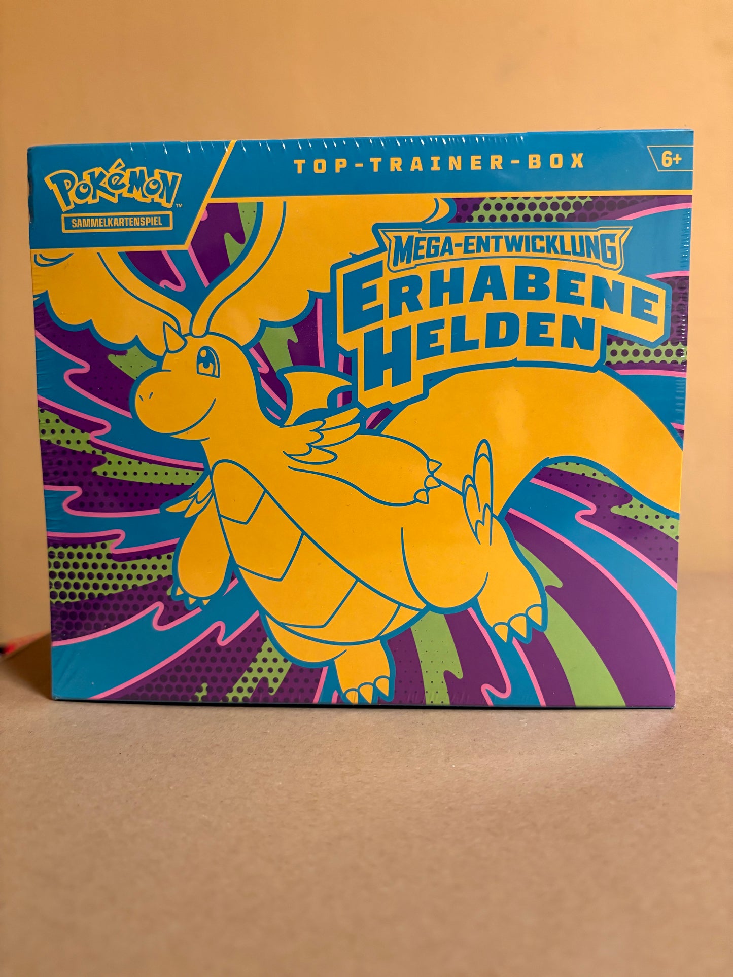 Pokémon-Sammelkartenspiel: Top-Trainer-Box Mega-Entwicklung – Erhabene Helden
