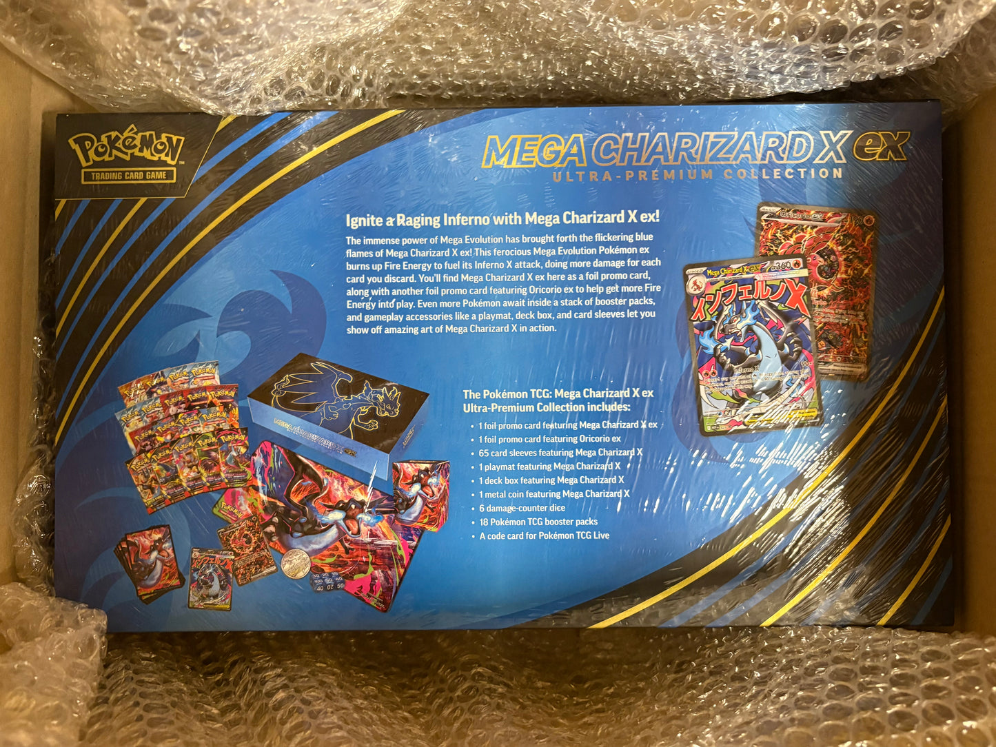Pokémon TCG: Mega Charizard X ex Ultra Premium Collection ENGLISH