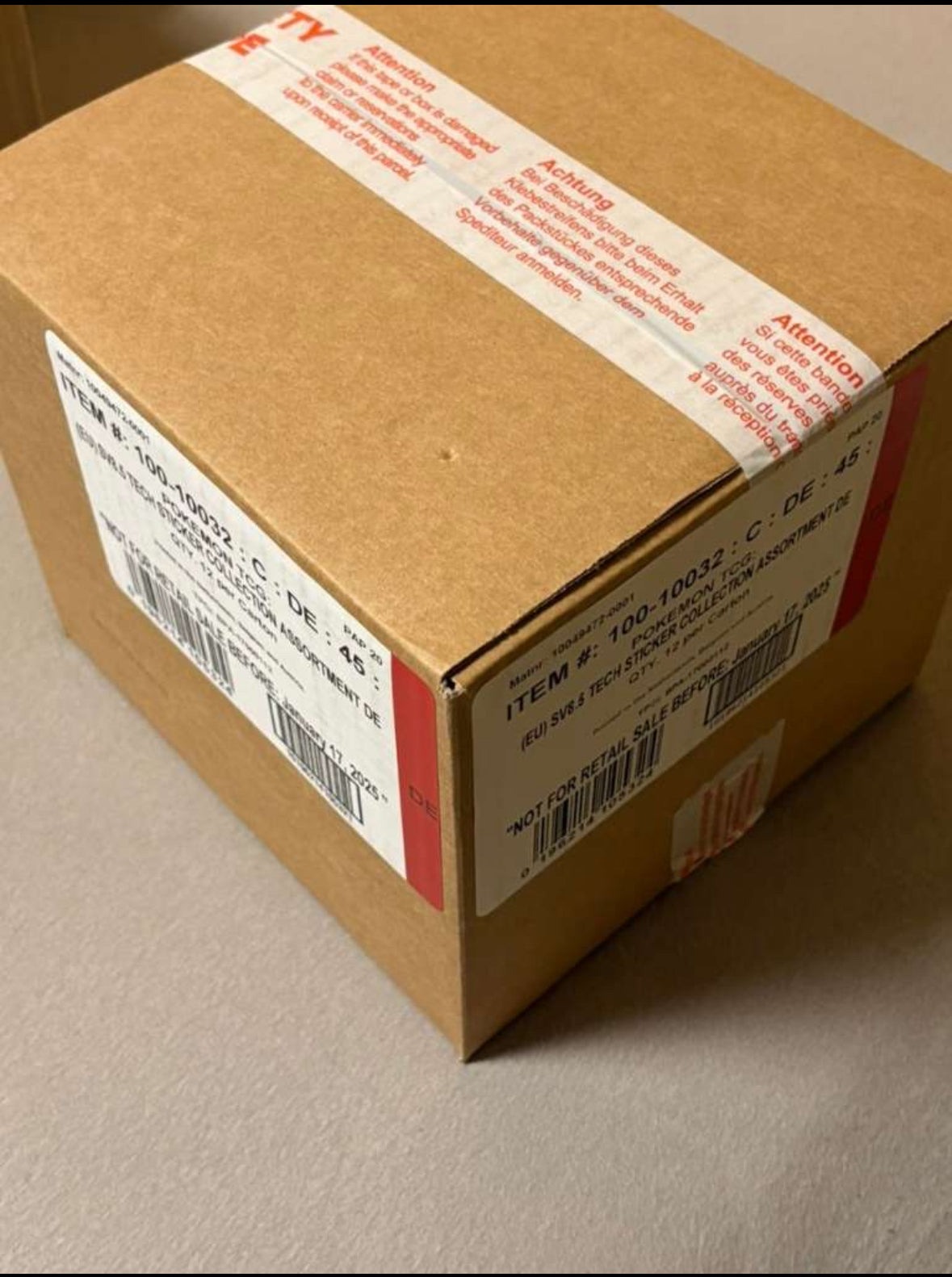 Prismatische Entwicklungen Tech Sticker Case - 12x 3er Blister