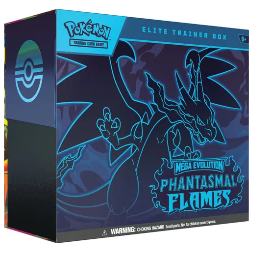 Pokémon TCG: ME02 Phantasmal Flames - Elite Trainer Box - English