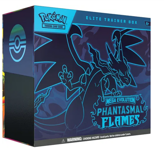 Pokémon TCG: ME02 Phantasmal Flames - Elite Trainer Box - English