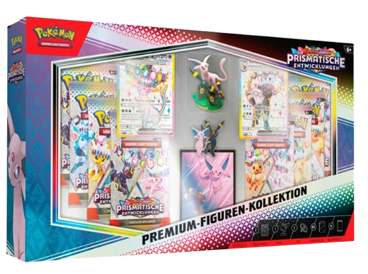 Pokémon Karten Premium-Figuren-Kollektion Karmesin & Purpur - Prismatische Entwicklungen