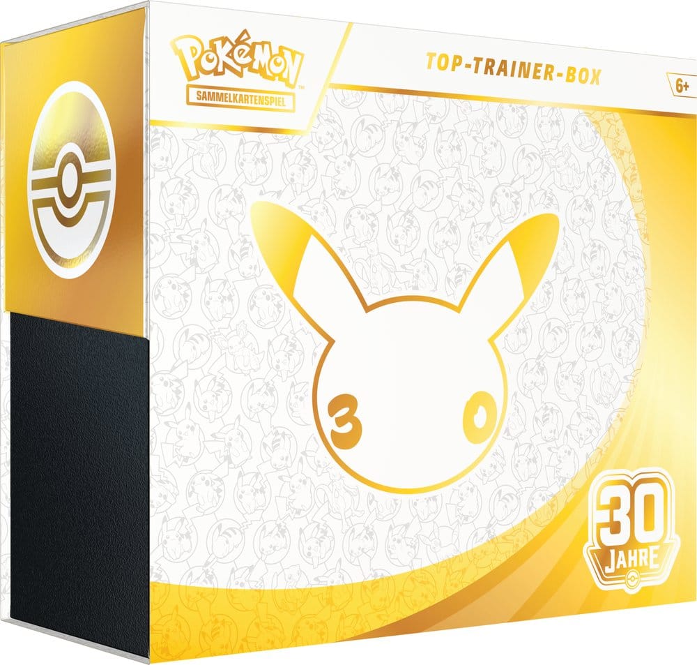 Pokemon TCG 30th Celebration Top-Trainer-Box *Deutsche Version*